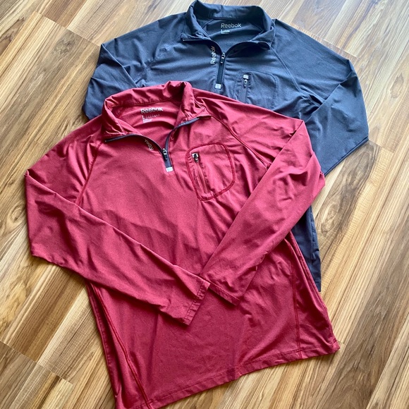 Reebok Other - Reebok Quarter Zip Sweatshirts